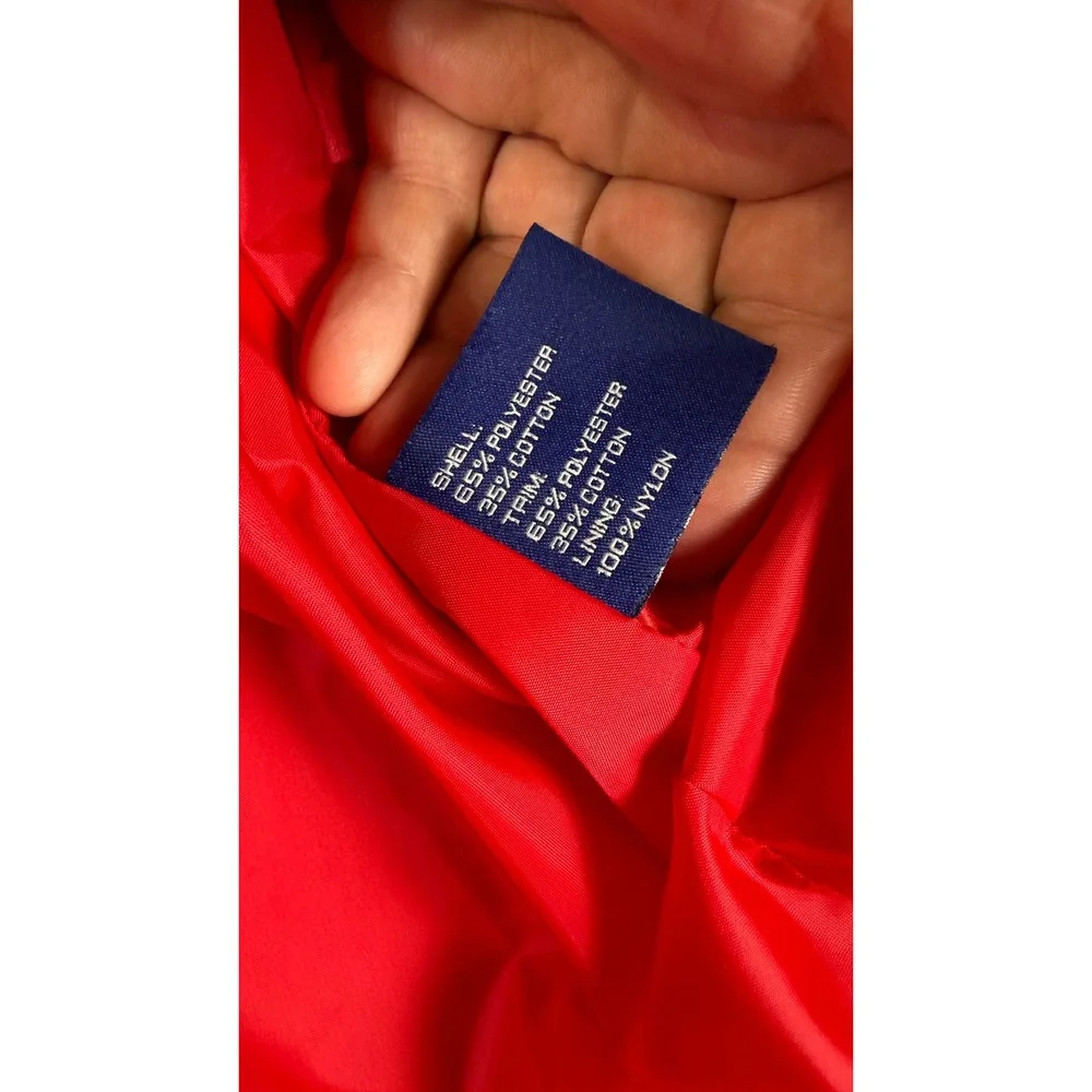 Mackintosh New England Mens Red Zip Front Rain Jacket Barn Coat Size M 8711